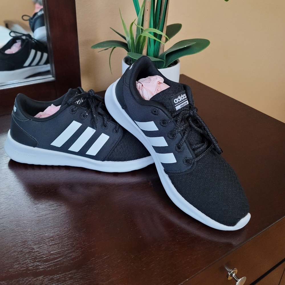 Adidas Cloudfoam Qt Racer Running Sneaker - image 1